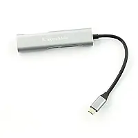 Переходник (HUB) USB тип C на HDMI / USB 3.0 / SD / MicroSD / C подключение Krüger & Matz