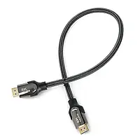 Экранированный HDMI кабель CU 48 Гбит/с - 0,5 м - черный - Akyga AK-HD-05S