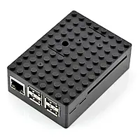 Pi-Blox - Raspberry Pi модель 3B+ / 3B / 2B Корпус - чорний