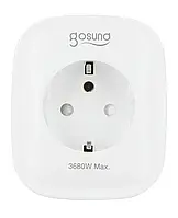 Tuya - интеллектуальная розетка WLAN с измерением энергии - 2xUSB - белый - Gosund SP112