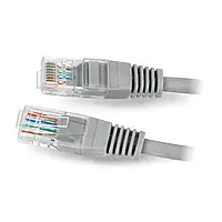 Сетевой кабель Ethernet патч-кабель UTP 5e 30 м - серый