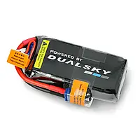 Li-Pol Dualsky 1300mAh 60C / 5C 11.1V Xpower HED Package - с индикатором напряжения