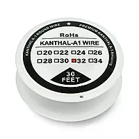 Провод сопротивления Kanthal A1 0,20 мм 44,7 Ω / м - 9,1 м