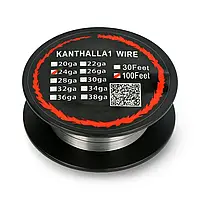 Провод сопротивления Kanthal A1 0,51 мм 6Ω / м - 30,5 м