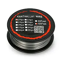 Провод сопротивления Kanthal A1 0,81 мм 2,85 Ω / м - 30,5 м