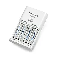 Зарядное устройство Panasonic BQ-CC51E - AA, AAA 2-4 шт + 4 батарейки Eneloop AAA 750mAh