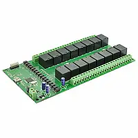 Numato Lab - 16-канальный модуль реле 24В 7А / 240В + 10 GPIO - USB