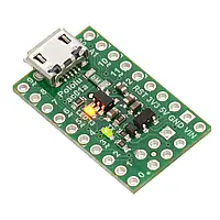 Микромодуль A-Star 32U4 Micro 5V / 16MHz - Pololu 3101, микроконтроллер Atmega32u4, 18 цифровых входов/выходов