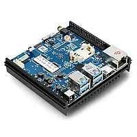 Мини-компьютер Odroid N2 + - Amlogic S922X Cortex A73 + A53 Hexa-Core 2,4 ГГц + 2 ГГц + 4 ГБ ОЗУ,