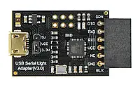 USB Serial Light Adapter - преобразователь USB-UART с разъемом miniUSB