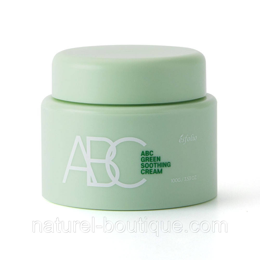 Крем Esfolio для обличчя ABC Green заспокійливий 100 г