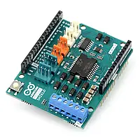 Модуль Arduino Motor Shield Rev3 для управления двумя двигателями постоянного тока с помощью комплектов