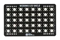 Прототип устройства Micromis LED Shield - модуль светодиодной матрицы 5x8 - накладка для Micromis Base V1