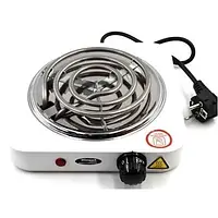 Плита електрична настільна спіральна Kingberg 1 конфорка (KB-2053)