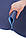Килимок (мат) спортивний SportVida TPE 183 x 61 x 0.4 см для йоги та фітнесу SV-EZ0053 Blue/Sky Blue, фото 8