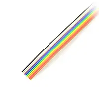 Ленточный кабель, 10-цветный IDC, шаг 1,27 мм - рулон 30,5 м