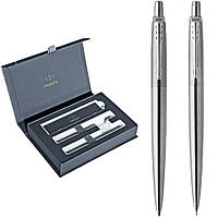 Набор Parker JOTTER 17 Stainless Steel CT BP + PCL шариковая ручка + карандаш 16 172b24