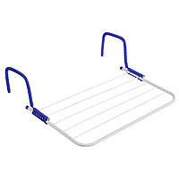 Сушарка для білизни навісна Casa Si Padua White (CS92728H15) DAS302408 На балкон, На батарею, На ванну