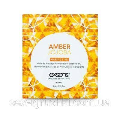 Пробник масажної олії EXSENS Amber Jojoba 3мл SO2384