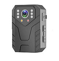 Мини-камера Nuokaiqi Full HD1080P Body с 2-дюймовым IPS сенсорным экраном и ночным видением