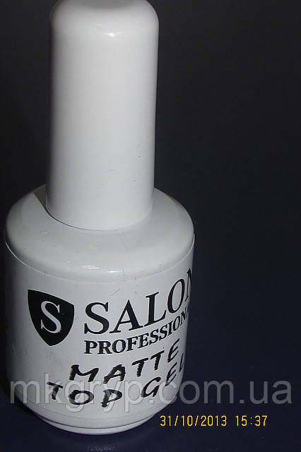 Матовий топ гель Salon Professwional 18 мл