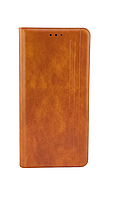 Чехол книжка Mustang для мобильного телефона Samsung A04s / A047 на магните с подставкой коричневый