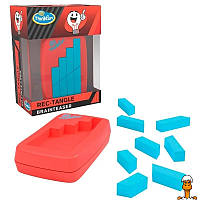 Головоломка столбики pocket brainteasers "rec-tangle", детская игрушка, от 8 лет, Thinkfun 76385