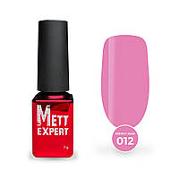 Гель-лак Mett Expert Perfect nude №012 Сиренево-розовый с мелким шиммером 7 г