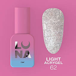 LUNA Жидкий Гель Light Acrygel №62 13ml