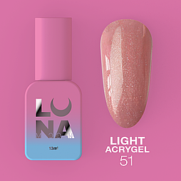 LUNA Жидкий Гель Light Acrygel №51 13ml