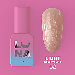 LUNA Жидкий Гель Light Acrygel №52 13ml