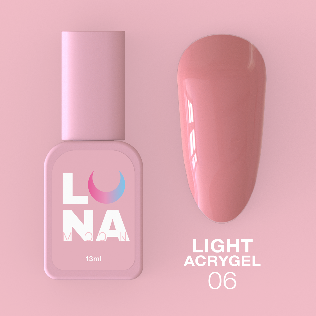 LUNA Жидкий Гель Light Acrygel №6 13ml