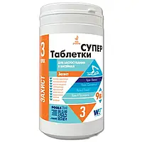 Таблетки для бассейна Супер Комплекс Water World Window 1,2 кг (200 г)