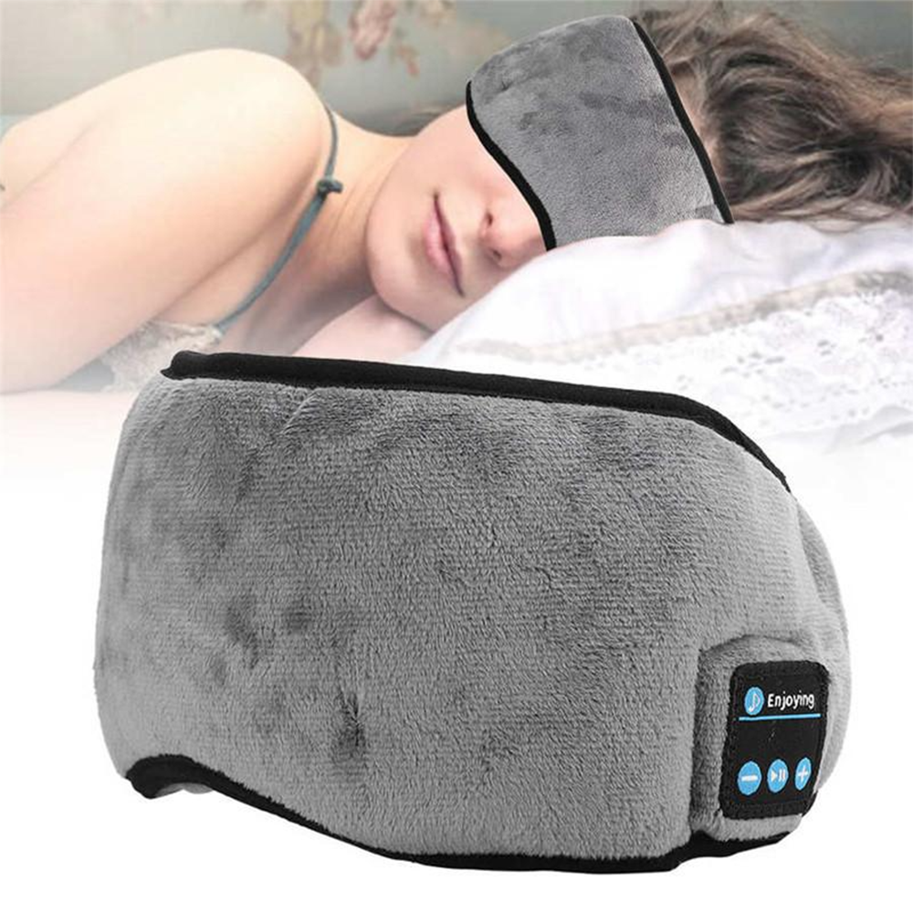 Маска для сну MUSIC GOGGLES AND183 з навушниками / Пов'язка на очі для сну з гарнітурою Bluetooth, фото 1