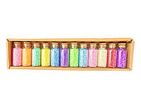 Набор разноцветного Бисера для создания Украшений "Роскошь Цветов" в стеклянных баночках || FavGoods