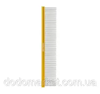 Гребінець для шерсті великий, хромований, золотий, Artero Nature Collection, 25х3,5 см, фото 1