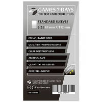 Протектор для карт Games7Days 61 х 112 мм, French Tarot, 100 шт (STANDART) (GSD-016111)