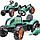 Дитячий трактор на педалях із причепом Green Lander Falk Toys 1054AB від 3 до 7 років, фото 3