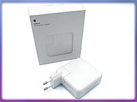 Зарядное устройство для APPLE 61W A1718 Type-C (USB-C) + Евро Вилка. ORIGINAL BOX. Для Apple MacBook Pro A1706