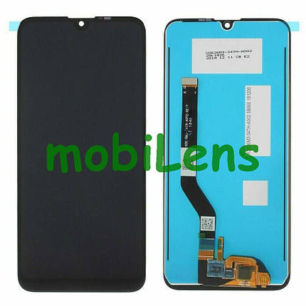 Huawei Y7 2019, DUB-LX1, Y7 Prime 2019 DUB-LX3, Y7 Pro 2019 DUB-LX2 Дисплей+тачскрин черный Original *PRC, фото 1