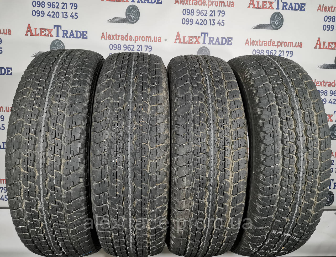 255/70 R18 Bridgestone Dueler H/T 840 всесезонні шини б/у