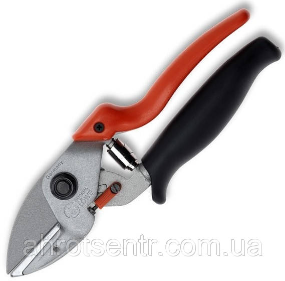 Секатор із наковаленкою та оборотною ручкою Льове / Lowe Original (6.109) Німеччина