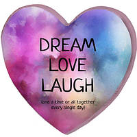 Подушка сердце 3D Dream love laugh 40х40х7,5 см (3DPS_15L099)