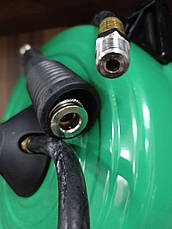 Шланг повітряний на котушці (подовжувач пневматичний) 20атм 8х12мм, 10м TOPTUL KHAP0810E, фото 3