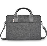 Чехол-сумка для ноутбука WIWU Minimalist Series Bag Pro for MacBook 14 Grey