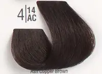 4/14АС Холодный шоколадный шатен SPA Cream Color Профессиональный краситель для волос