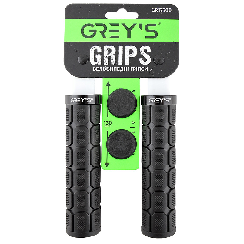 Гріпси керма Grey's GR17300 з гумовим покриттям 2шт