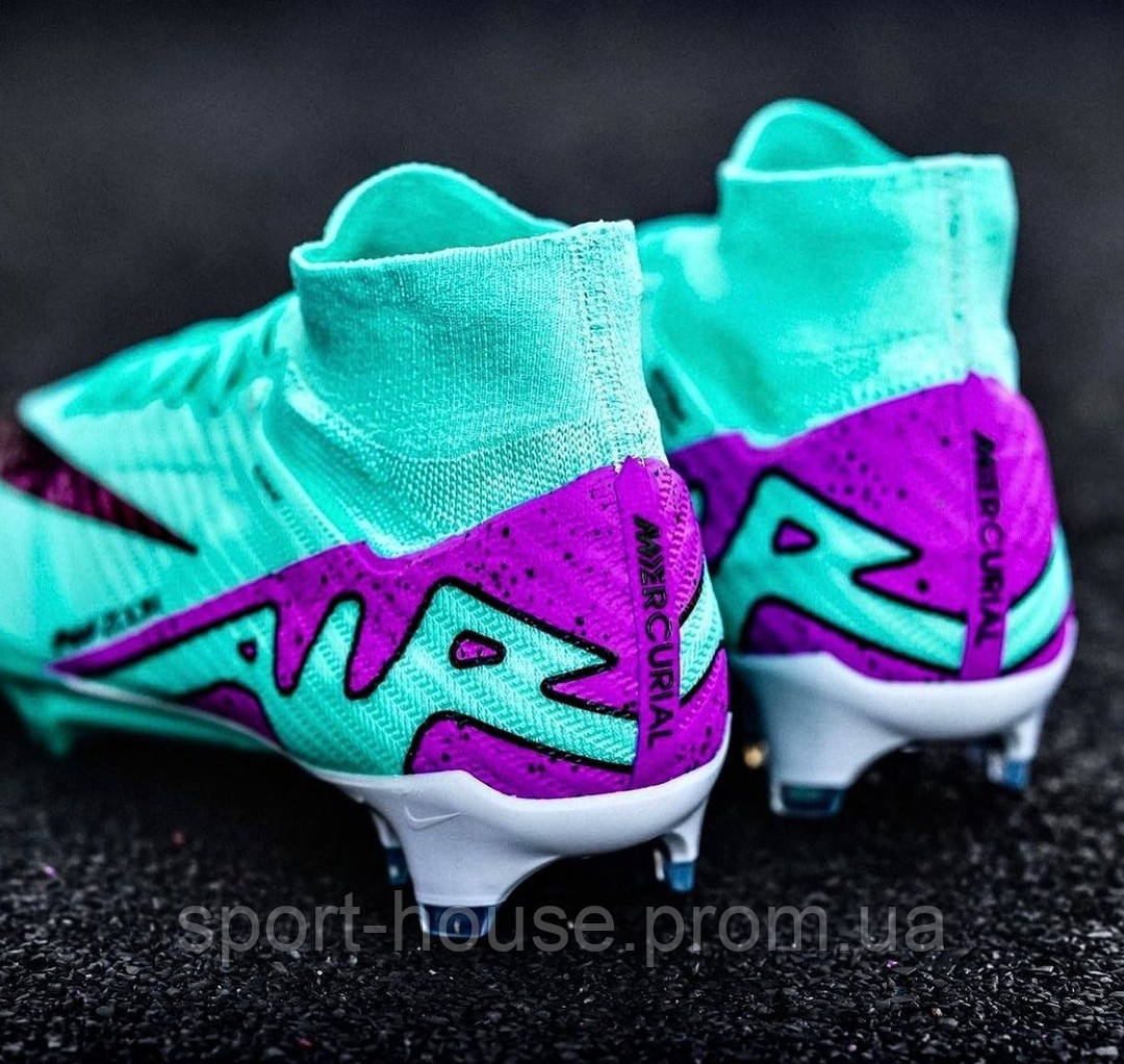 Бутсы Nike Air Zoom Mercurial 15 FG копочки найк меркуриал аир зум ...