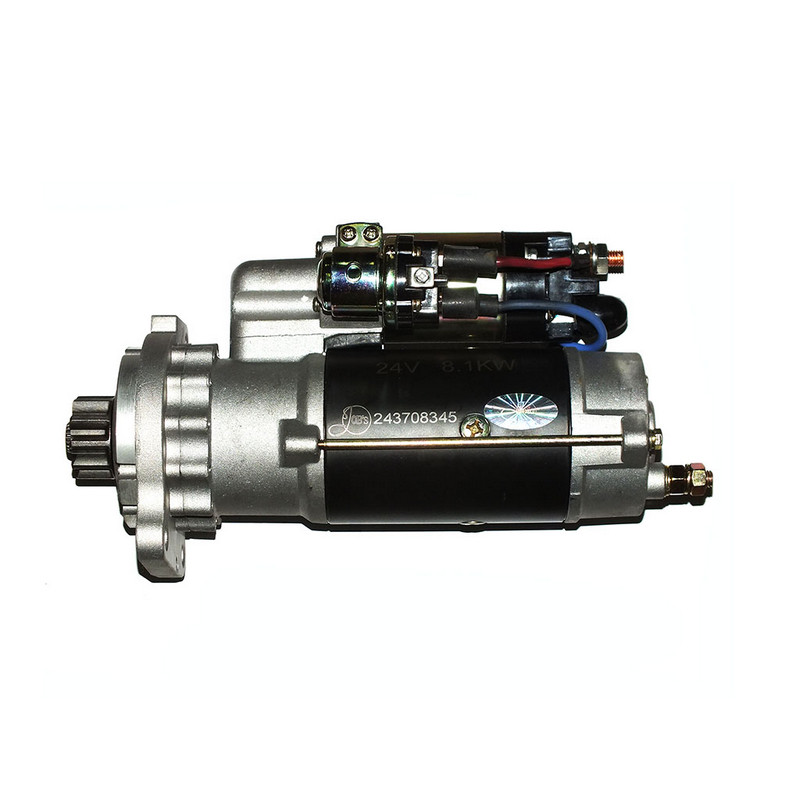 243708345 Стартер МАЗ, ЯМЗ 236, 238, 656, 658 ЄВРО-3, Z = 10 редукторний (ТМ JUBANA), фото 1