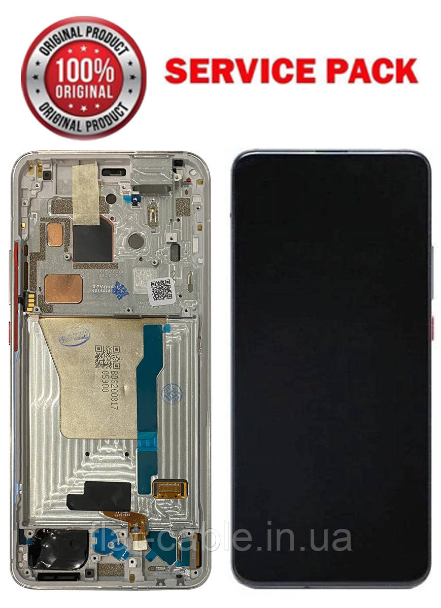 Дисплей + сенсор Xiaomi Poco F2/F2 Pro/K30 Pro (M2004J11G) Сірий У рамці SERVICE PACK AAAA ORG